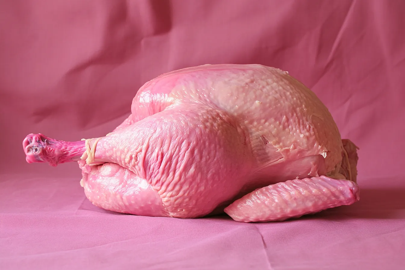 Can turkey loin be pink?