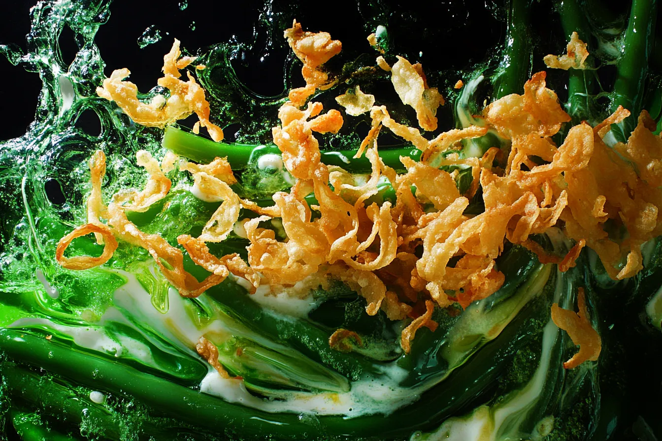Can I use heavy cream instead of milk in my green bean casserole?