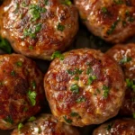 What gives breakfast sausage its distinct flavor? A sizzling pan of sausage patties.