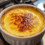 What is the secret to crème brûlée? A perfect crème brûlée in a ramekin.