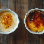: What's the difference between crème brûlée and custard? Side-by-side comparison.