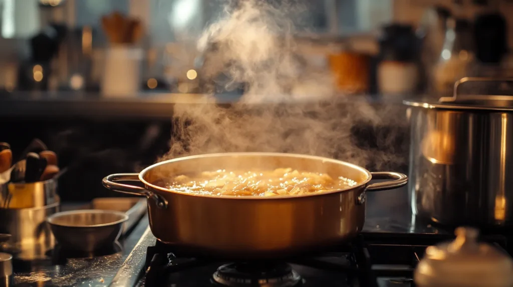 A delicious bowl of French onion soup, with melted cheese and bread.