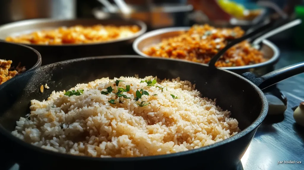 How to make soup rice not soggy: Using parboiled rice